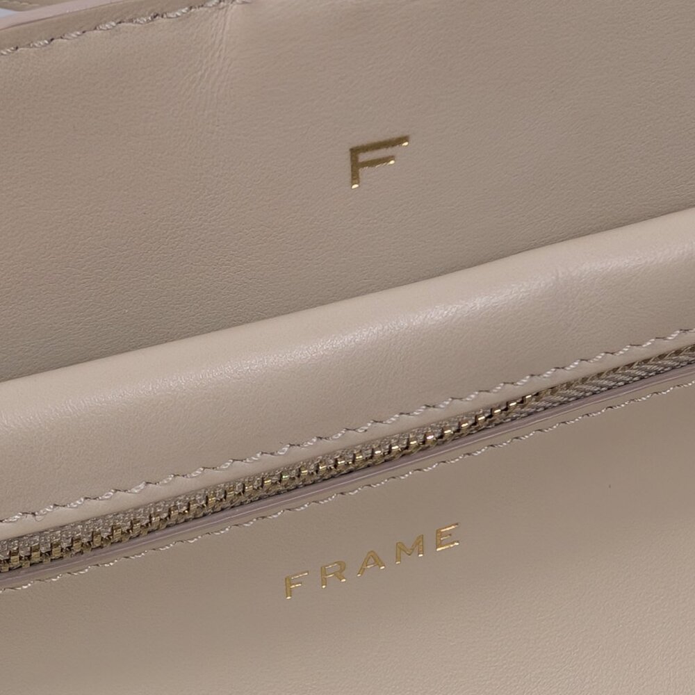 Frame Beige/Cream Le Second Tote - Picture 2 of 13